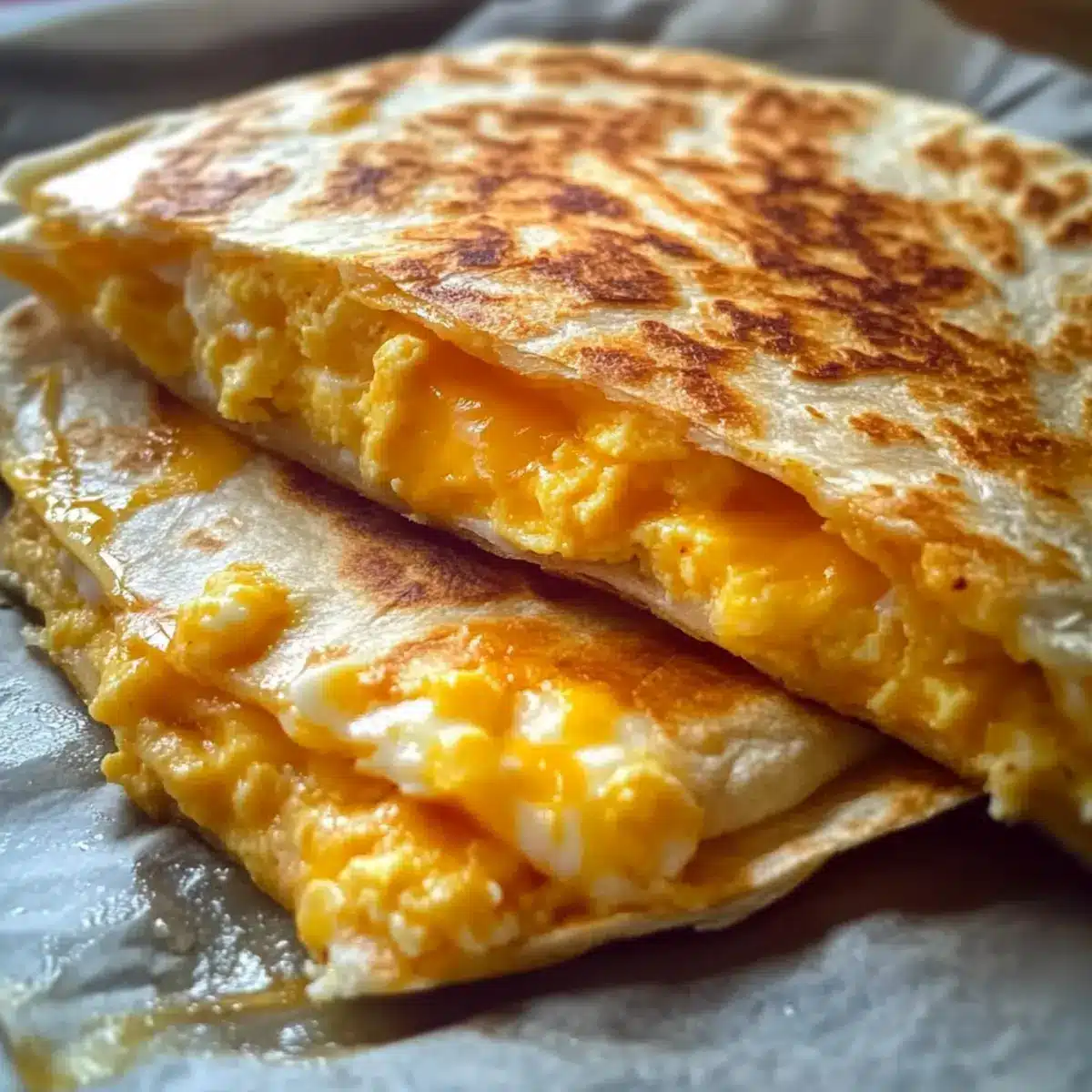 Eier-Quesadilla