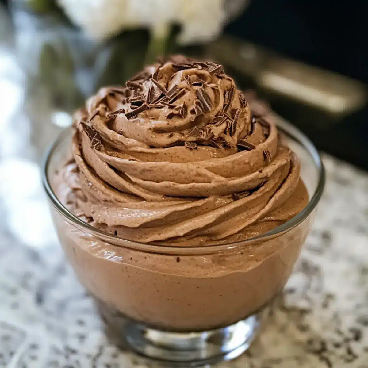 Fluffige Schokoladenmousse