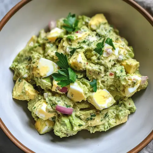 Avocado-Eiersalat