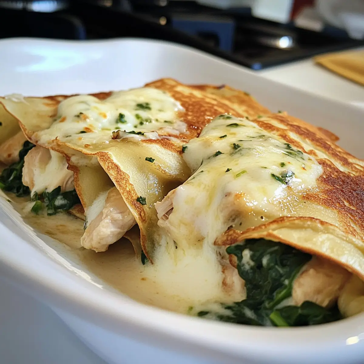 Hühnchen Florentiner