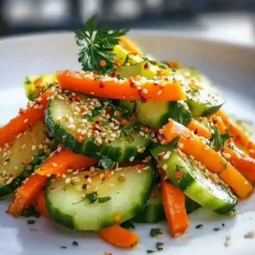 Gurken-Möhren-Salat