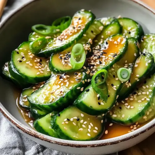 Japanischer Gurkensalat