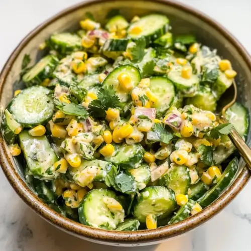 Mexikanischer Gurkensalat