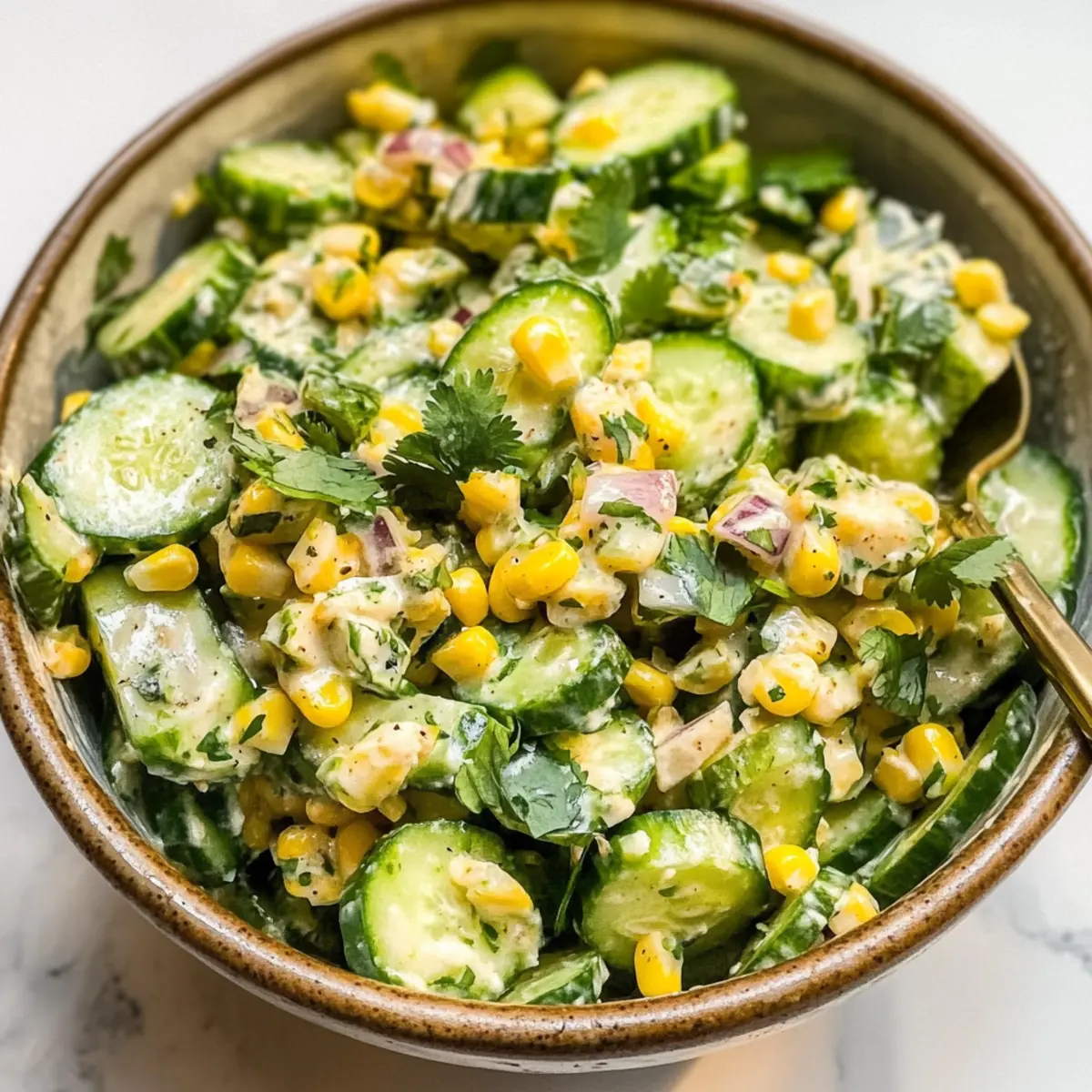 Mexikanischer Gurkensalat