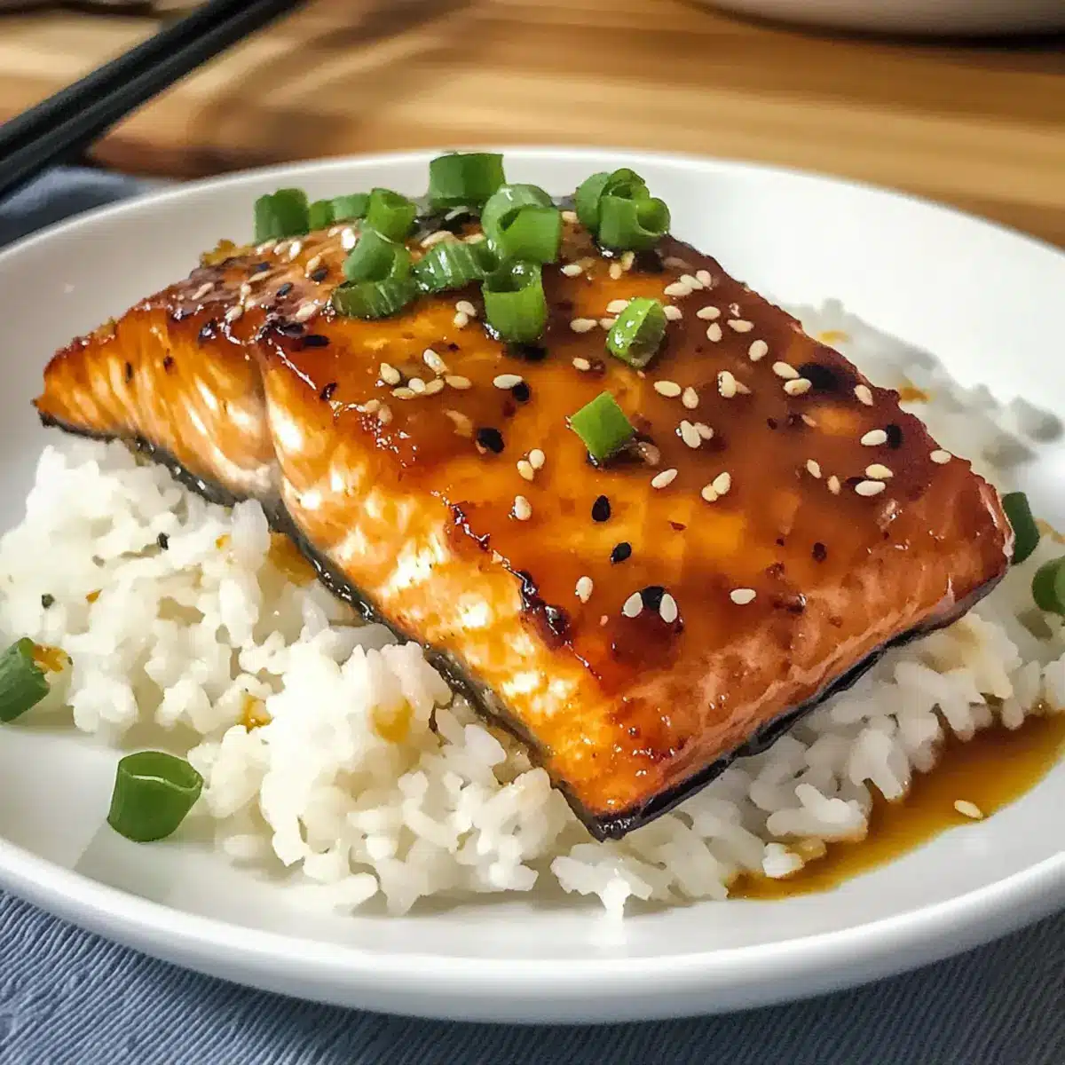 Orange Teriyaki Lachs