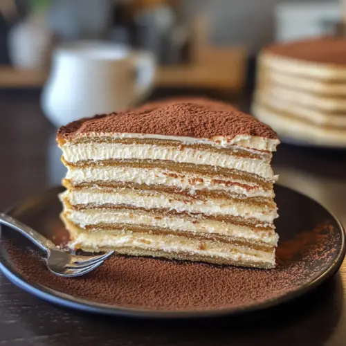 Tiramisu Crepe Kuchen