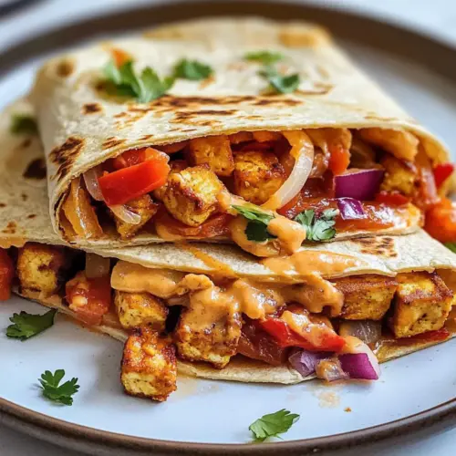 Chipotle Tofu Wraps