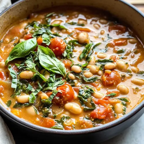 Tomaten-Weißbohnen-Eintopf