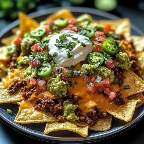 Rinder-Nachos Supreme