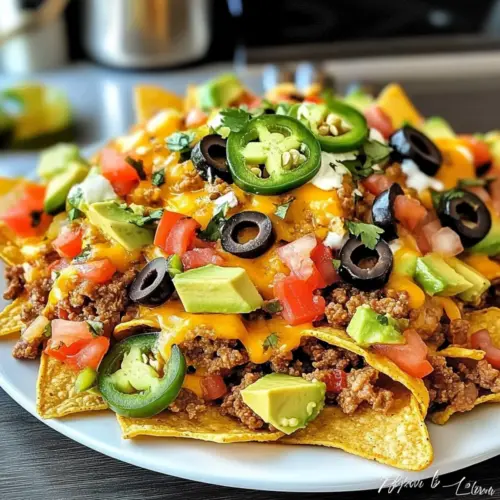Beladene Nachos