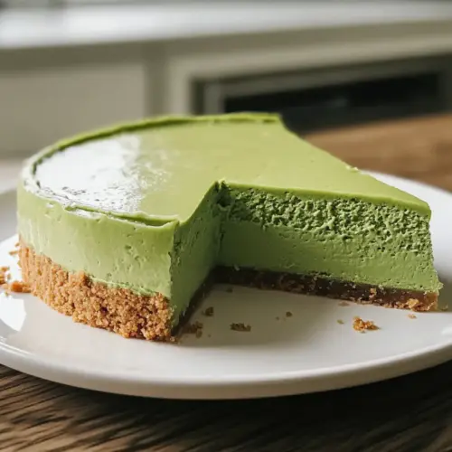 Matcha Käsekuchen