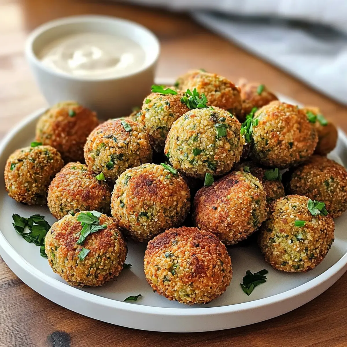 Authentischer Falafel