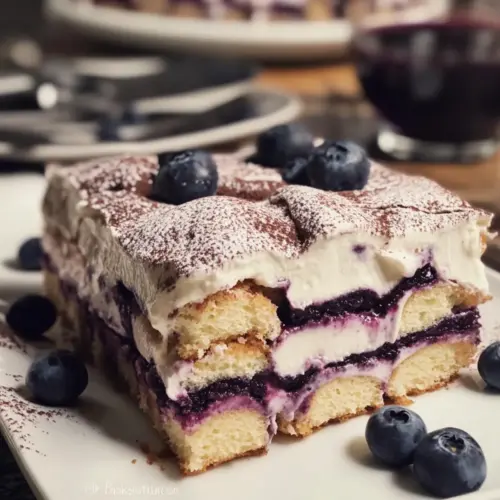 Blaubeer-Tiramisu