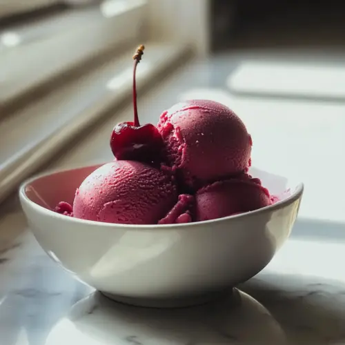 Kirsche Sorbet