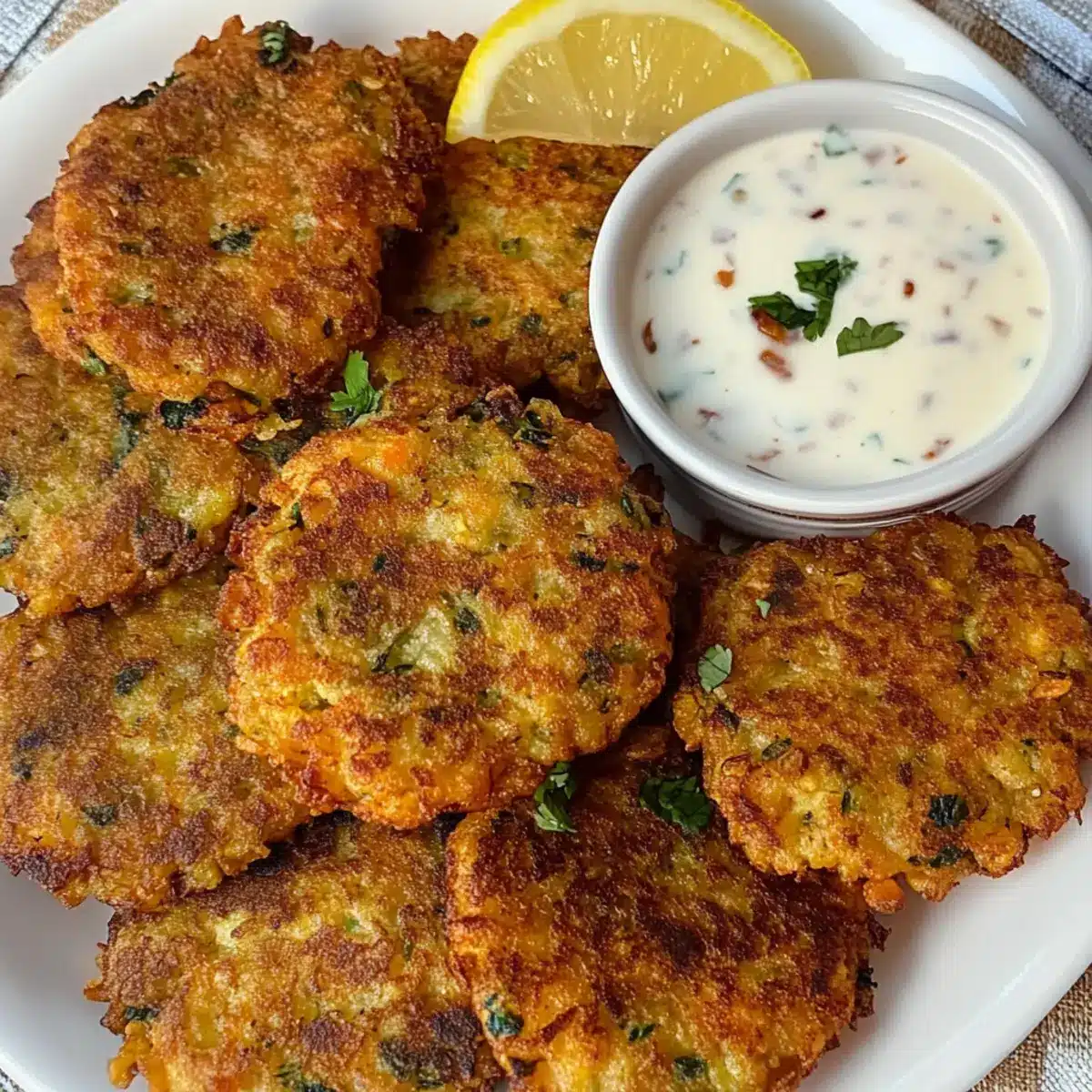 Kichererbsenfrikadellen