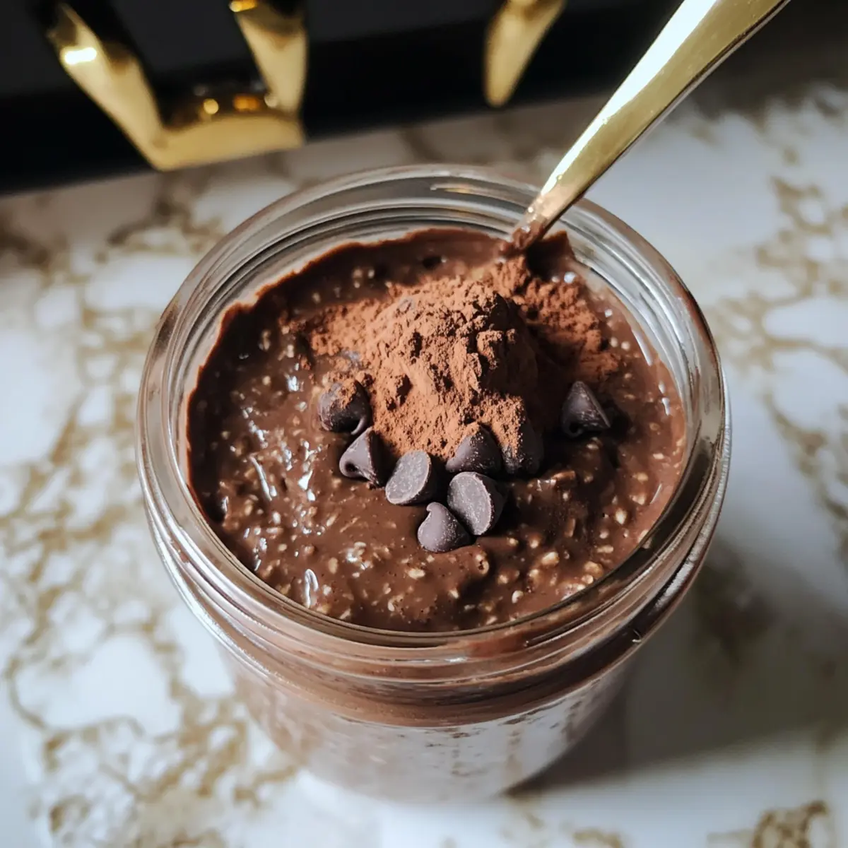 Schokoladen-Brownie-Teig