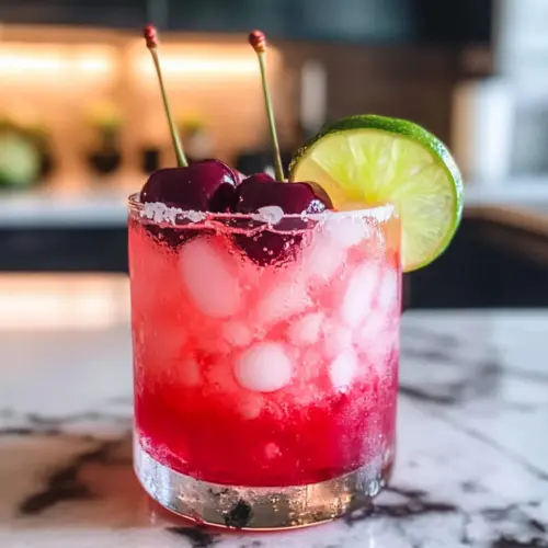 Frische Kirsch-Limonaide