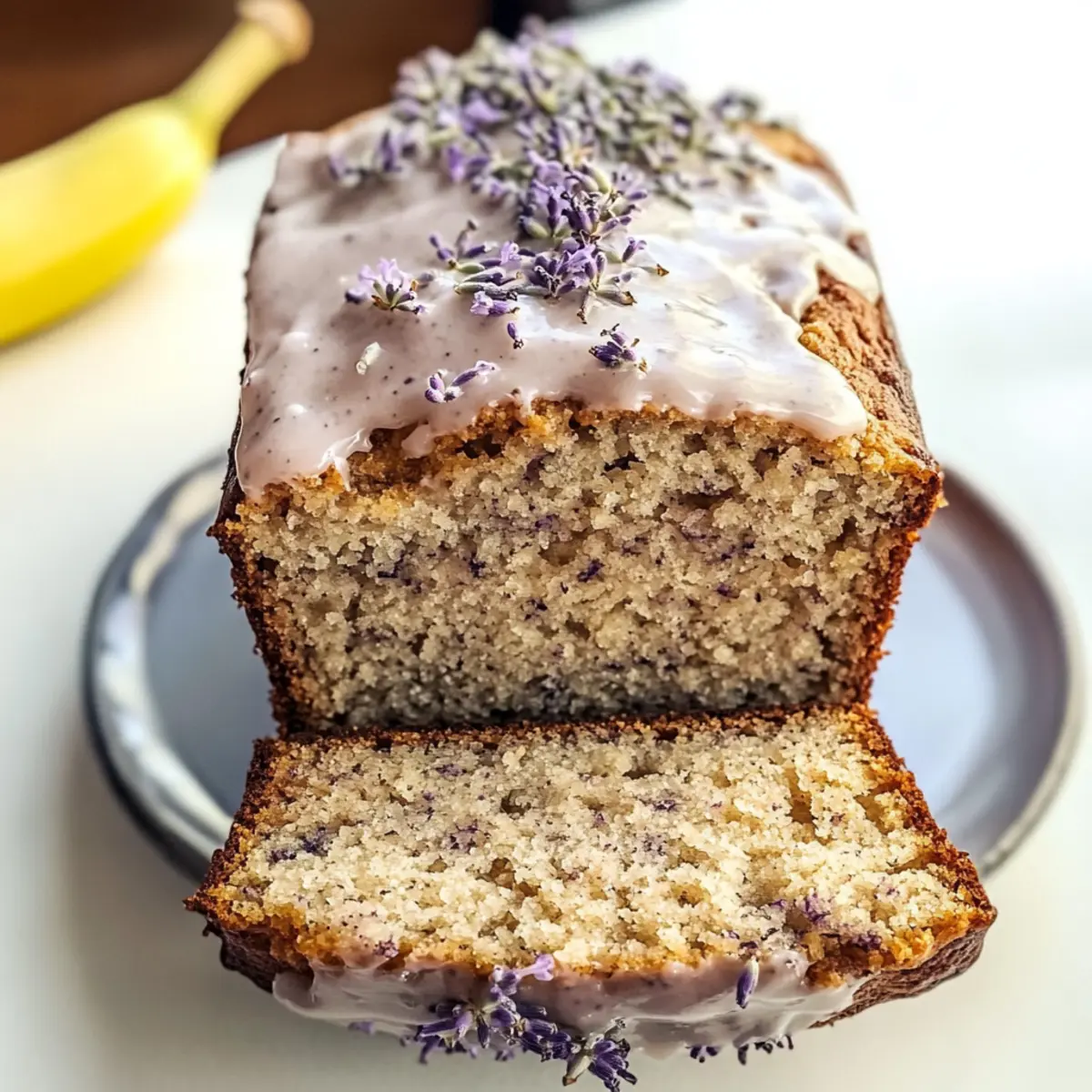 Lavendel Bananenbrot