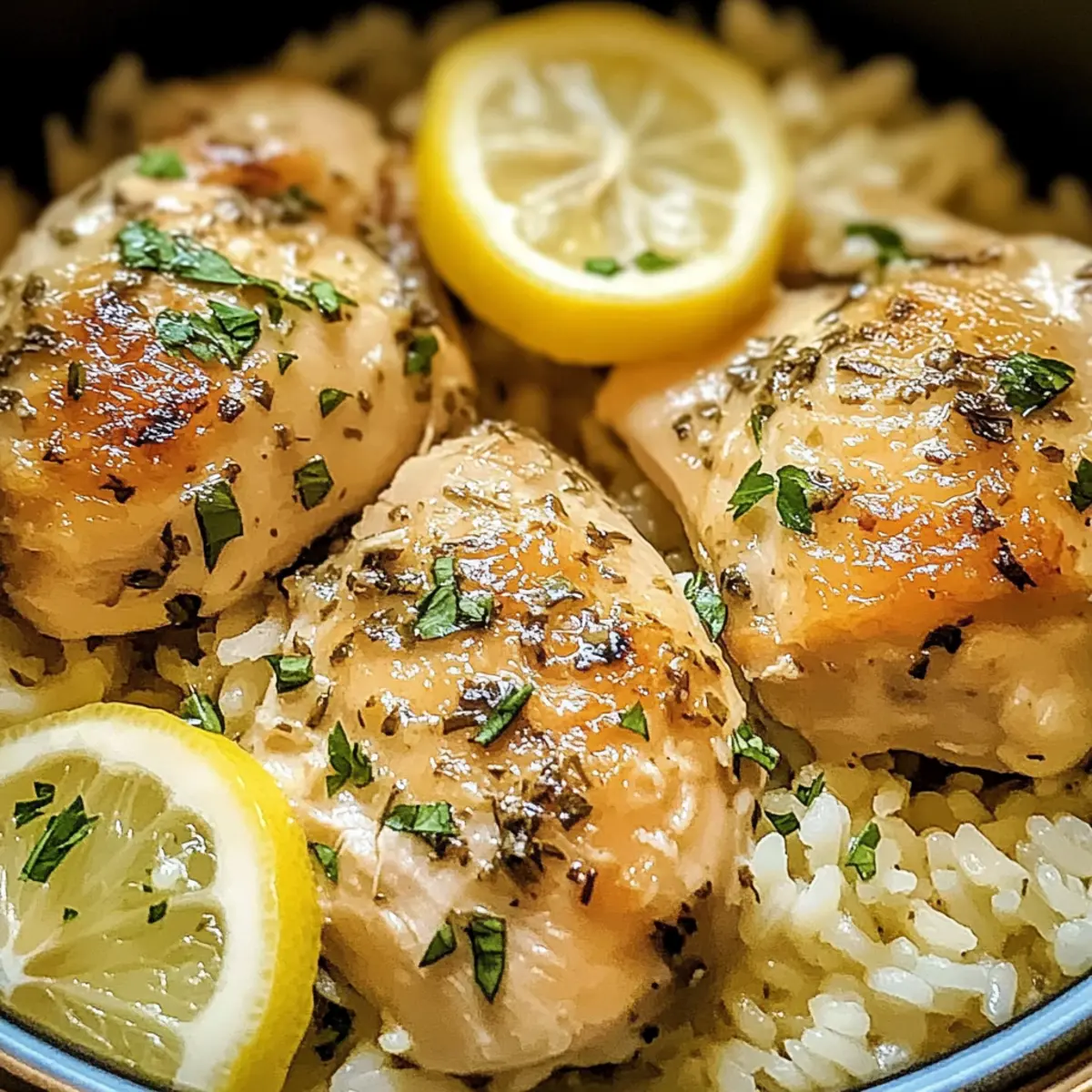 Zitronen-Kräuter-Hähnchen