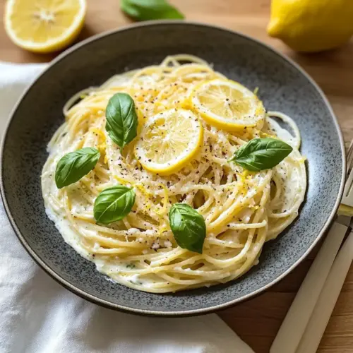 Zitronen-Ricotta-Pasta