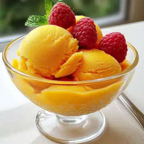 Mango-Sorbet