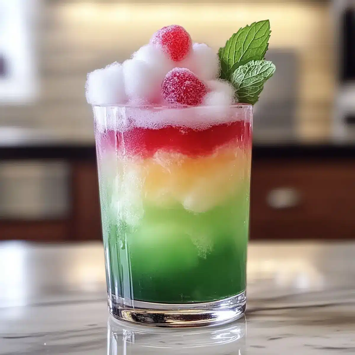 Melonen-Soda-Schlamm