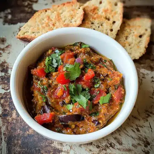 Marokkanischer Auberginen-Dip