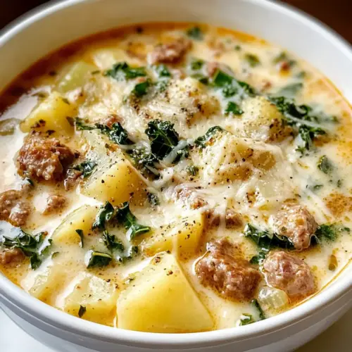 Wurst- und Kartoffelsuppe