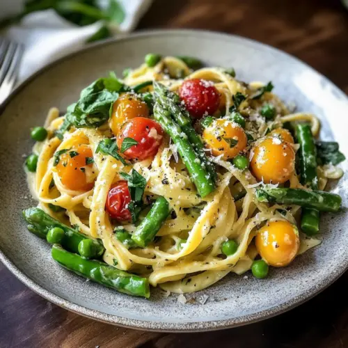 Frühling Pasta Primavera