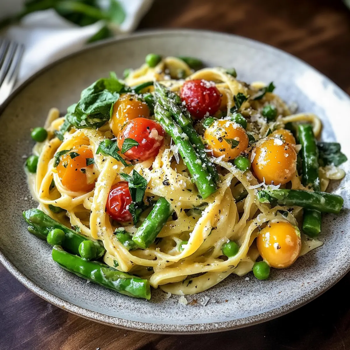 Frühling Pasta Primavera