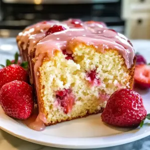 Erdbeer-Pfundkuchen