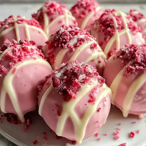 Erdbeer-Kuchen-Trüffel