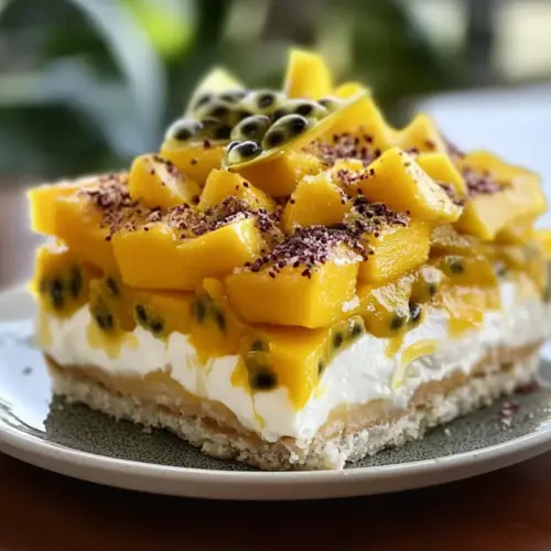 Tiramisu Mango Passionsfrucht