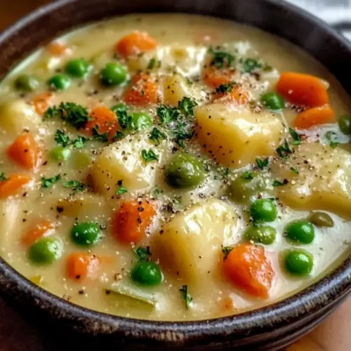 Gemüse-Topf-Pie-Suppe