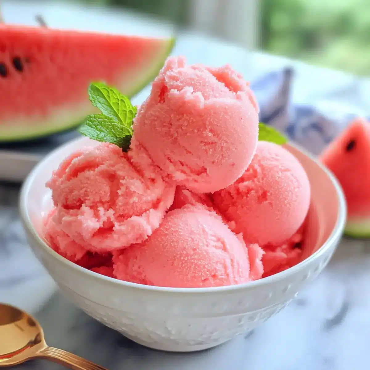 Wassermelonen-Sorbet