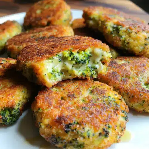 Brokkoli-Käsepatties
