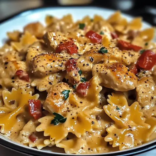 Roter Paprika Hähnchen