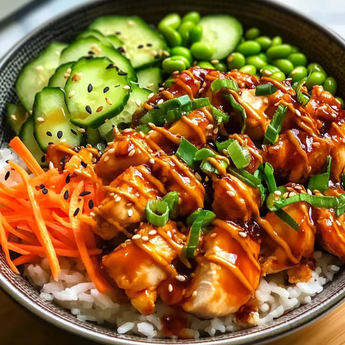 Bang Bang Hähnchen Schüssel