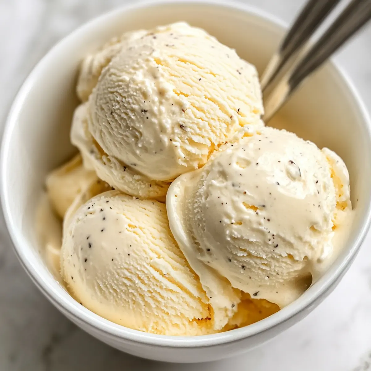 Hausgemachtes Eis