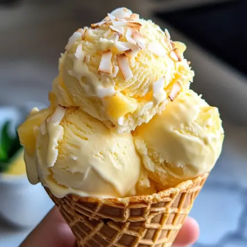 Ananaseiscreme
