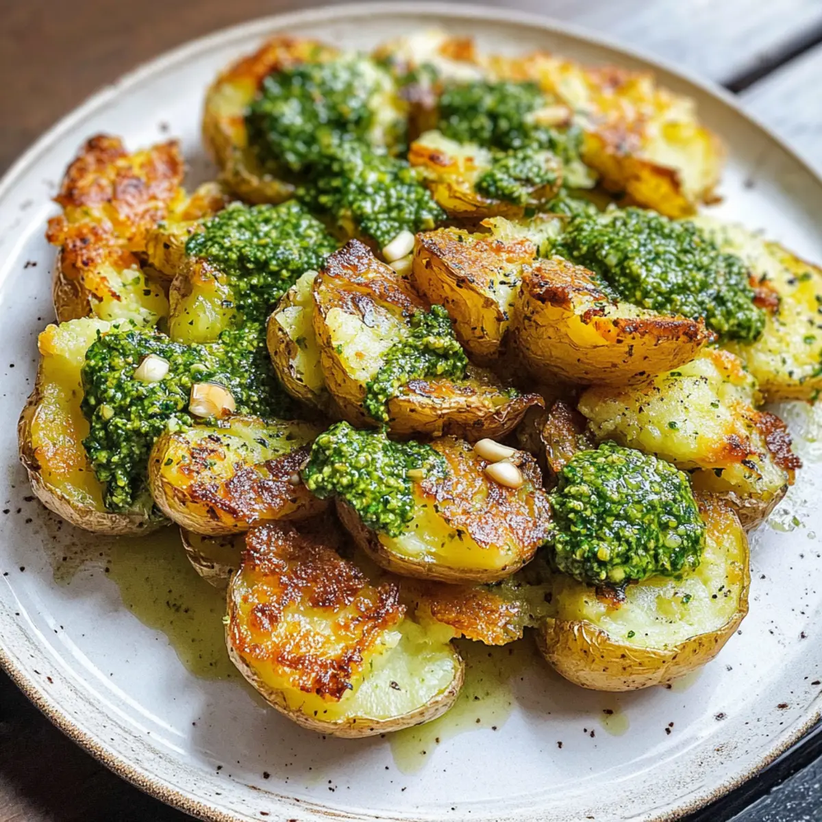 zerdrückte Kartoffeln