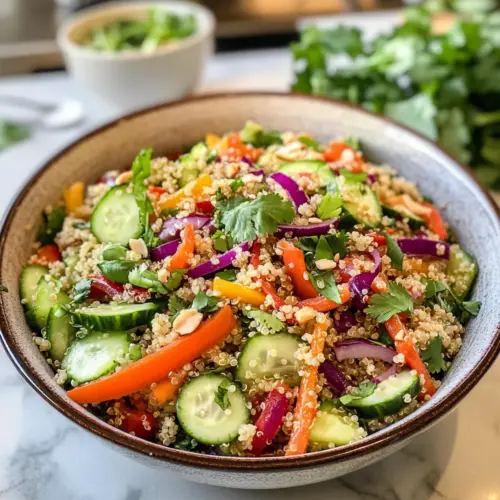 Thailändischer Quinoa-Salat