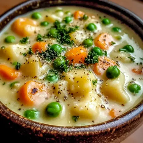 Gemüse-Pot-Pie-Suppe