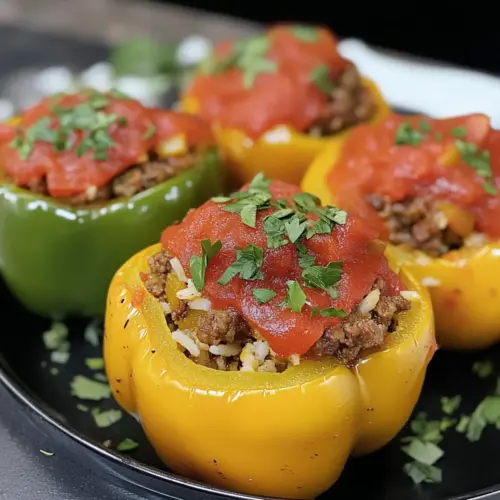Crock Pot gefüllte Paprika