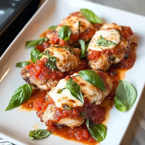 Crockpot Bruschetta Hähnchen