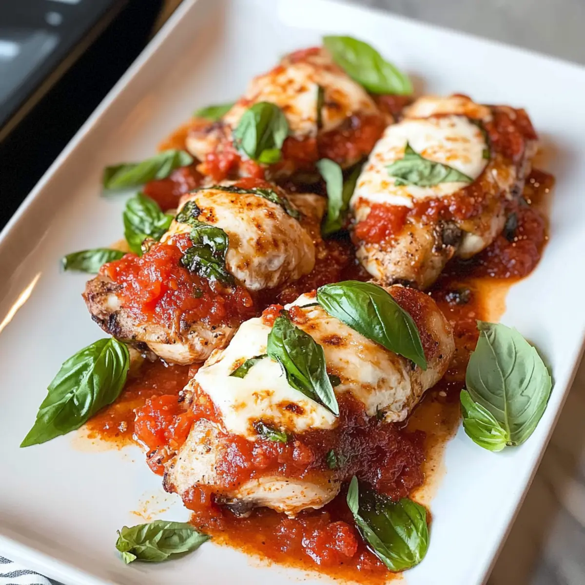 Crockpot Bruschetta Hähnchen