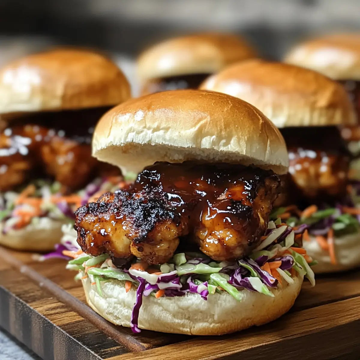 Honig Chipotle Hähnchen Slider
