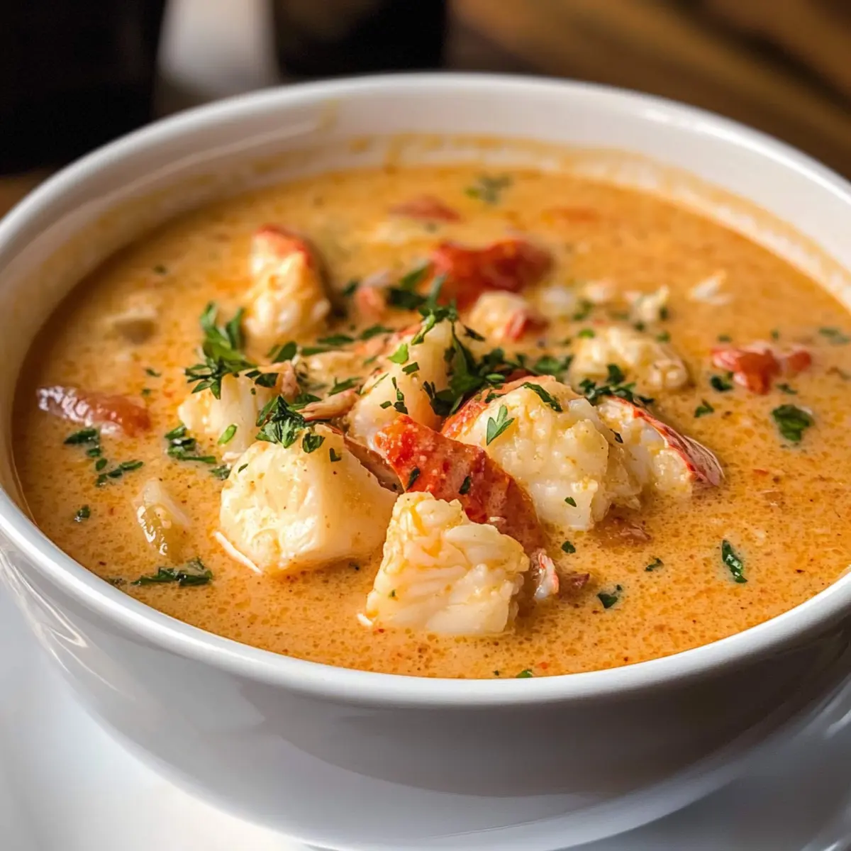 Slow Cooker Meeresfrüchte-Bisque