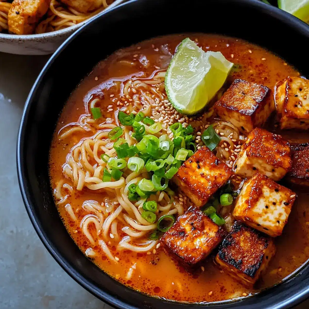 Erdnuss Gochujang Ramen